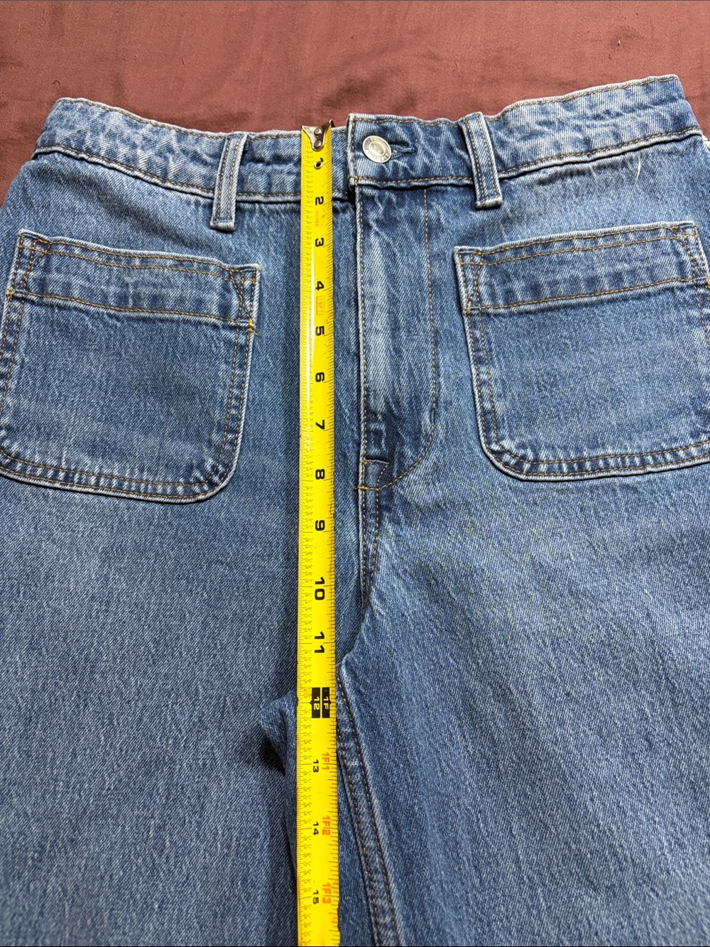 Women’s Wide Leg High Waisted Jeans by Free Assembly Brand. NWT! - Picture 14 of 16